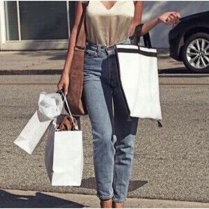 Vintage Levi's 521 Tapered Fit High-Rise Jeans Women's Size 14 USA Made '96